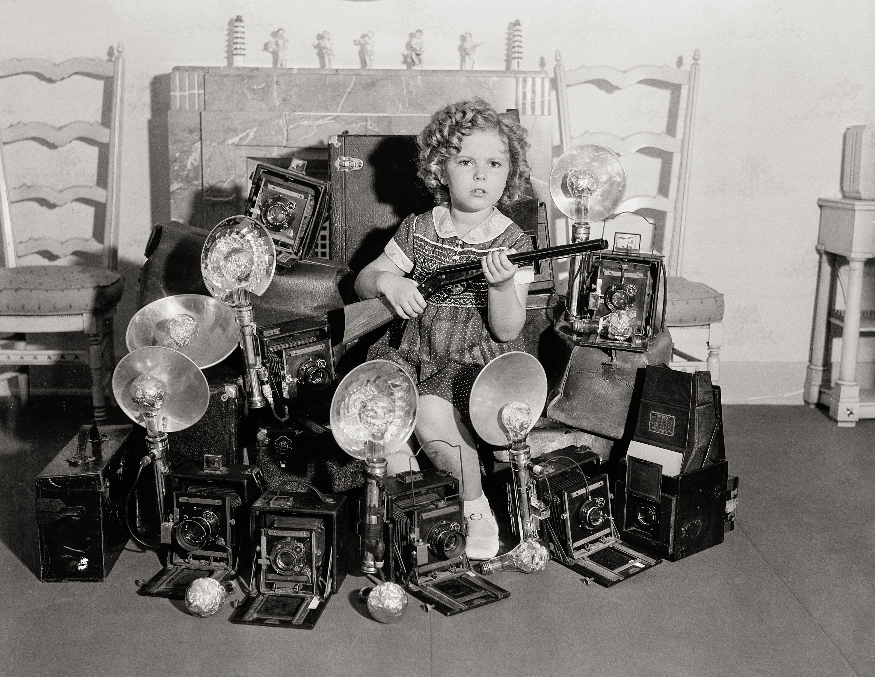 Fascinating Historical Picture of Shirley Temple in 1936 